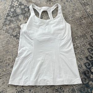 Lululemon White Tank